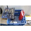 Image 2 : Selection of tools including new Mastercraft plier set, Metric wrench roll, 2 partial socket sets, a