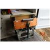 Image 1 : Black&Decker work bench and folding saw horse.