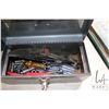 Image 3 : 3 portable tool boxes with selection of screw drivers, sockets, wrenches, etc..