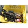 Image 4 : Selection of tools including 12v compressor, power polisher, trouble light, soldering gun, pliers, e