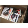 Image 2 : BBQ Genius, Jobmate laser level, 24ft heat tape, Monokote heat sealing tool, tent stakes etc., all n