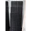 Image 1 : Selection of 2ft wide black grid rack including 11 at 72in, 4 at 62in, 3 at 48in