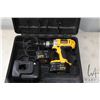 Image 1 : Dewalt DW983 1/2 inch driver w/2 batteries and charger. Batteries not charging