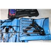 Image 3 : Kobalt ratchet socket set in molded case and 2 tool rolls, one w/screw drivers, one w/ratcheting imp