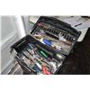 Image 2 : Stanley rolling toolbox containing sockets, pliers, screw drivers, nut breaker, etc..
