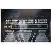 Image 12 : House of tools milling machine w/23in x 7.5in bed plus accessories including vice, dial indicators, 