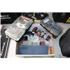 Image 1 : Benchmark electric screw driver not tested, selection of screw driver bits and drill bits, electric 