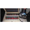 Image 1 : Rockwell model 4672 router w/1/4 collet and box set of 15 - 1/2in shank router bits