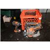 Image 1 : Selection of Ridgid 18v tools including impact driver, 1/2in drill, work light, circular saw, 2 batt