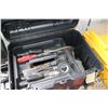 Image 3 : Dewalt portable toolbox containing screw drivers, hammer, saws, etc.. Plus new in package Craftsman 