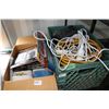 Image 2 : Large selection of mostly electrical misc. including wire, marrette, etc..