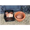 Image 2 : Cast metal bench parts, terra cotta pots etc..