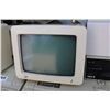 Image 3 : Vintage 1980s Apple IIE with Apple Disk II disk drive, Apple Monitor and stand. See photos for inter