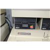 Image 3 : Vintage 1980s Apple IIE with two Apple Disk II disk drives and Apple Apple ColorMonitor IIe. See pho