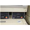 Image 4 : Vintage 1980s Apple IIE with two Apple Disk II disk drives and Apple Apple ColorMonitor IIe. See pho