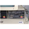 Image 4 : Vintage 1980s Apple IIE with two Apple Disk II disk drives and Apple Monitor with stand. See photos 
