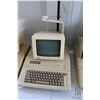 Image 1 : Vintage 1980s Apple IIE and Apple Monitor with stand. See photos for internals , untested at time of