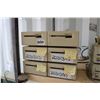 Image 1 : Six vintage Apple M0130 external disk drives. Untested at time of cataloguing