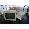 Image 1 : Vintage Apple Monitor with stand. Untested at time of cataloguing