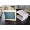 Image 1 : Vintage Apple Monitor with stand. Untested at time of cataloguing