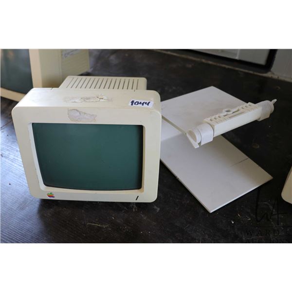 Vintage Apple Monitor with stand. Untested at time of cataloguing