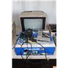 Image 1 : Vintage Commodore 64 with power supply & original box. Commodore Video Monitor model 1702 (case dama