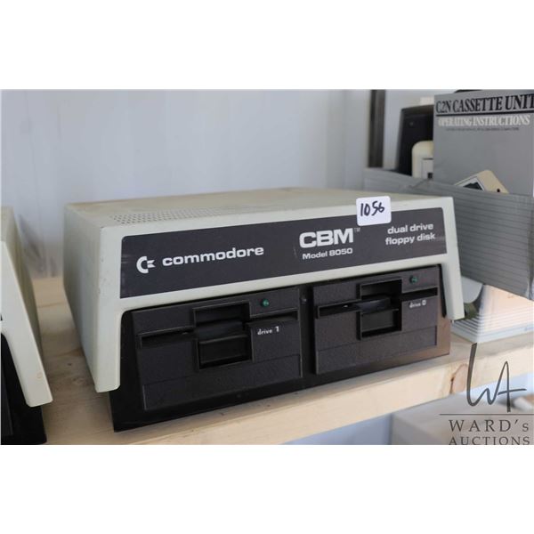 Vintage Commodore CBOM Model 8050 dual drive floppy disk reader. Untested at time of cataloguing