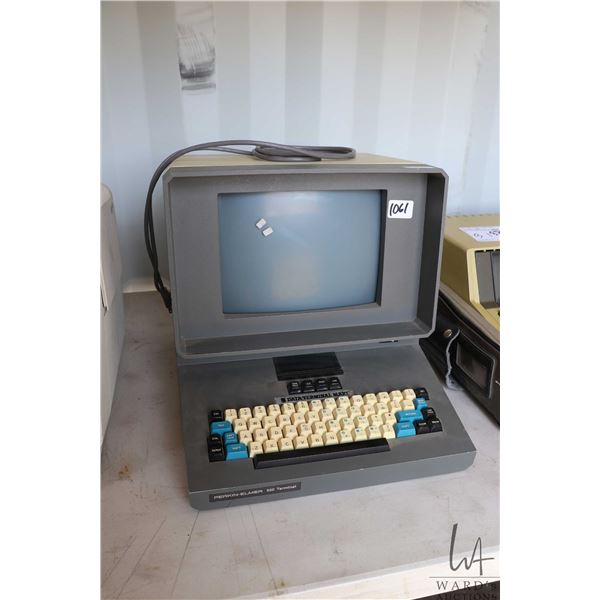 Vintage Perkin-Elmer 550 Terminal. Untested at time of cataloguing