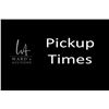 Image 1 : Pickup Times