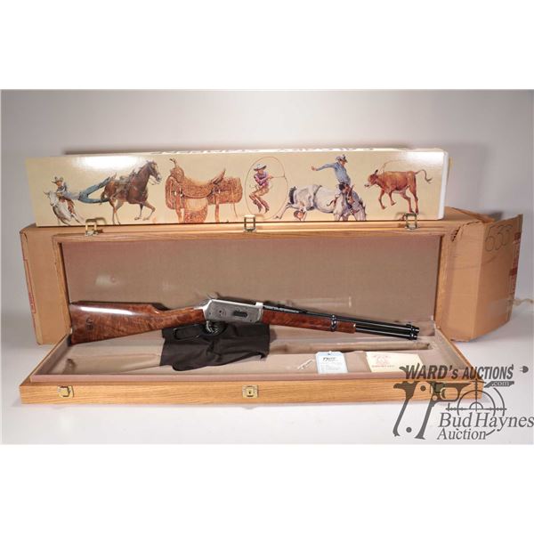 Non-Restricted rifle Winchester model 94 Calgary Stampede, 32 WIN SPL lever action, w/ bbl length 16