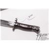 Image 2 : Wilkinson 1907 bayonet w/ 17" blade, leather and metal scabbard. See photos for marks