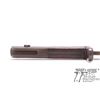 Image 18 : Swiss M-1914 Schmidt carbine saw back bayonet w/ metal scabbard and 18 7/8" L blade. Serial #41069. 