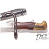 Image 4 : French model 1874 Gras bayonet w/ matching numbers scabbard. Serial #77442. Blade marked Mrc d Armes