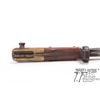 Image 5 : French model 1874 Gras bayonet w/ matching numbers scabbard. Serial #77442. Blade marked Mrc d Armes