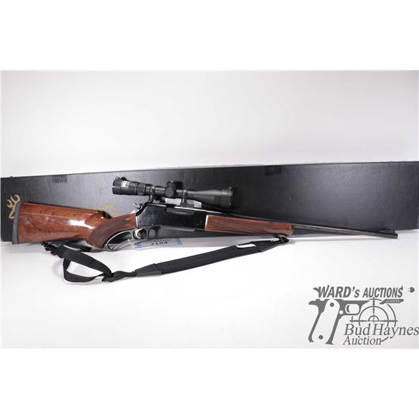 Non-Restricted rifle Browning Japan model BLR-LT WT, .30-06 Spring lever action, w/ bbl length 22 1/