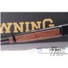 Image 11 : Non-Restricted rifle Browning Japan model BL-22, .22 S, L & LR lever action, w/ bbl length 20" [Blue