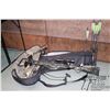 Image 1 : Parker crossbow w/ 175 weight and scope. Comes w/ soft case, 5 arrows and holder. Serial #447-10259