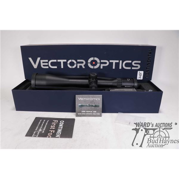 Appears new in box Vector Optics Continental 5-30x56 scope