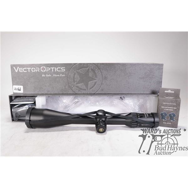 Appears new in box Vector Optics model #SCOL-22 Continental 5-30x56 scope
