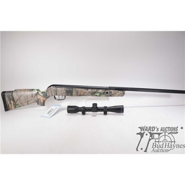 Non-Restricted rifle Gamo model Camo Rocket, .177 cal 1300 fsp Single shot hinge break, w/ bbl lengt