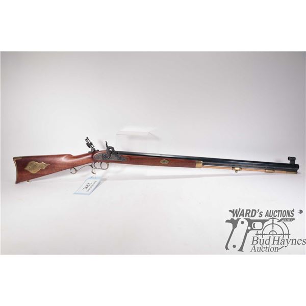 Non-Restricted rifle Thompson Center Arms model Hawkins, 50 percussion single shot muzzle loading, w