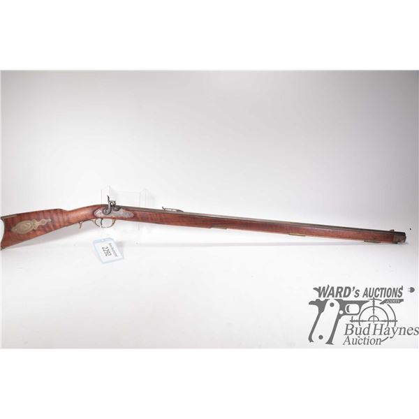 Non-Restricted rifle Armi Sport model Kentuckian, .45 cal percussion single shot muzzle loading, w/ 