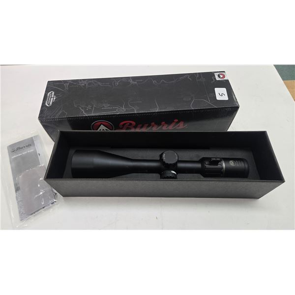 Burris RT-25 5-25x56 FFP scope with original box