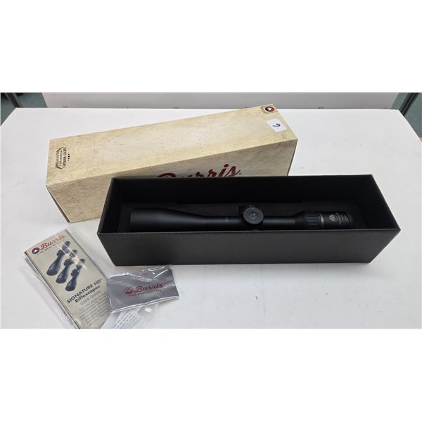 Burris signature HD 5-25x50 scope with original box