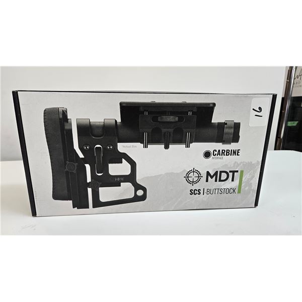 MDT SCS buttstock # 102856-BLK skeleton carbine stock