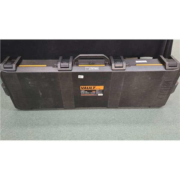 Pelican Vault large long case V800 interior cut to fit 1 rifle, 55" L x 17" W x 8" D outside measure