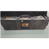 Image 1 : Pelican Vault large long case V800 interior cut to fit 1 rifle, 55" L x 17" W x 8" D outside measure