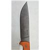 Image 3 : 2 Collectible knives including a Buck 0768 hunting knife with 6-1/2" blade and webbed sheath and an 
