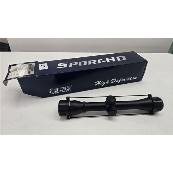 Hawke Sport HD 40 x 32 scope w/ lens caps and original box