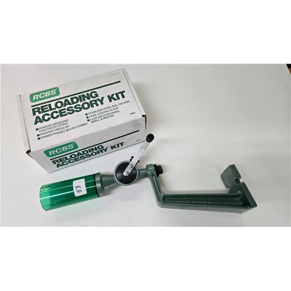 RCBS Uniflow II powder measure w/ stand